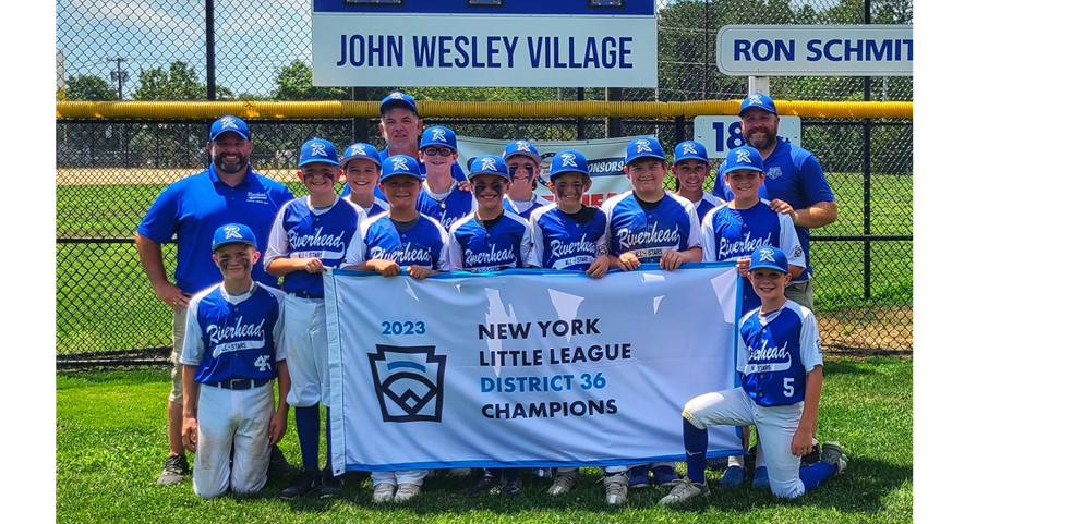 Riverhead Little League District 36 Baseball 10/11/12 2023 Champions!