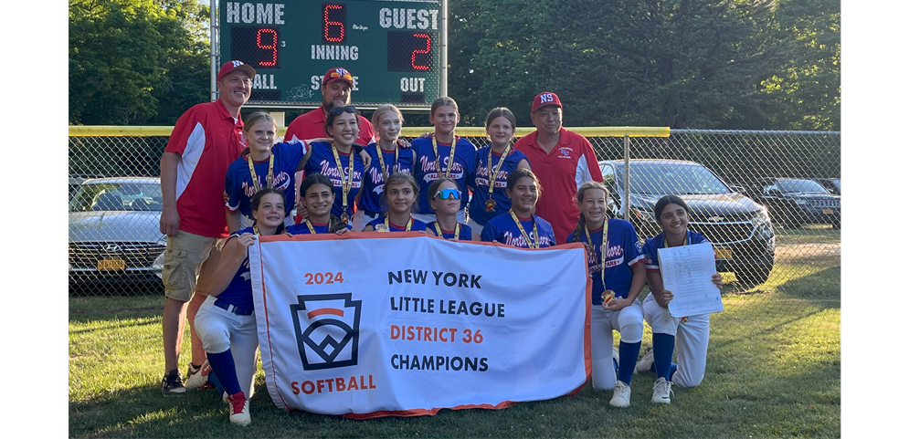 North Shore Little League District 36 Softball 10/11/12 2024 Champions!