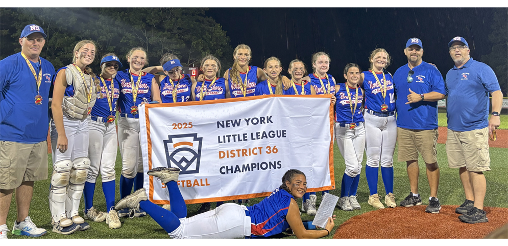 North Shore Little League District 36 Softball 10/11/12 2025 Champions!