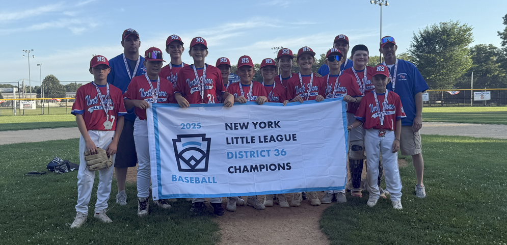North Shore Little League District 36 Baseball10/11/12 2025 Champions!